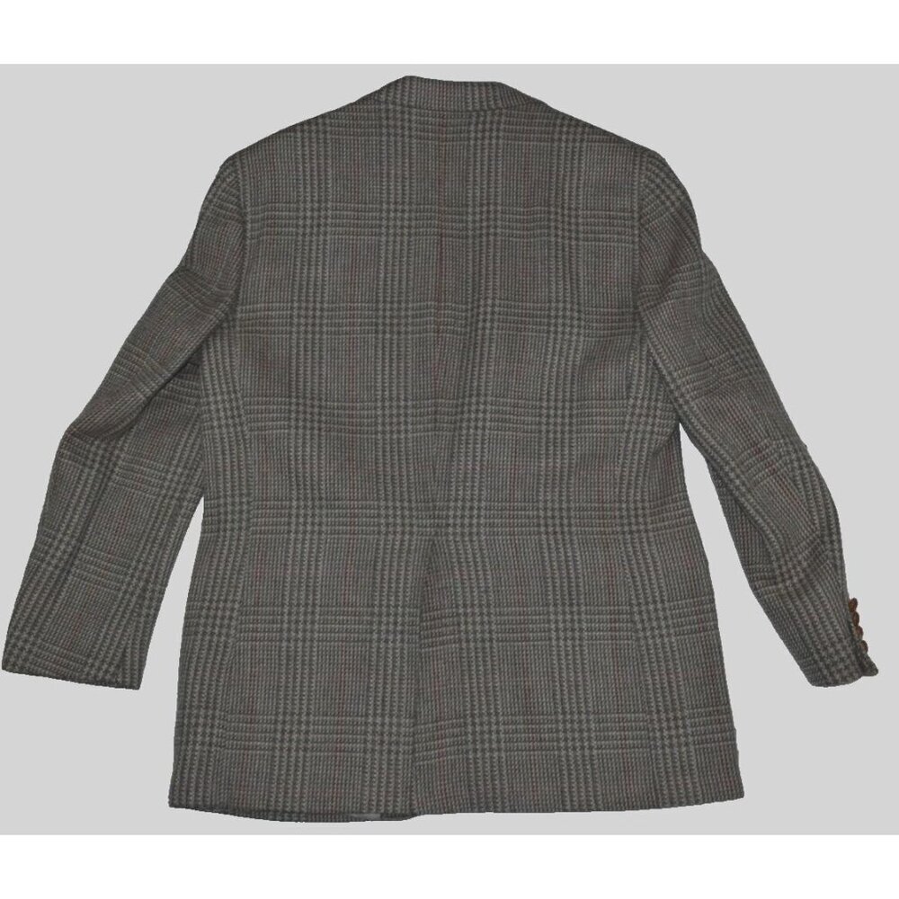 Kilgour French Stanbury Men's Sport Jacket Size 38R Tweed Blazer Wool Brown Coat - Picture 9 of 16